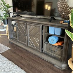 Beautiful Brown Credenza / TV Stand 