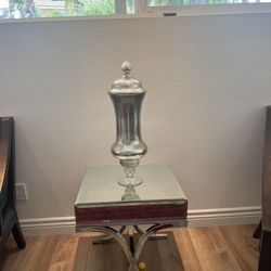 Mirror, Side Table And Decoration Piece