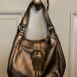 Coach hobo bag with matching Coach wallet