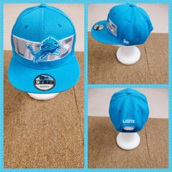 DETROIT LIONS NFL FOOTBALL 🏈 SNAPBACK HAT.