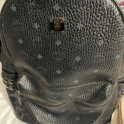 Black MCM Backpack