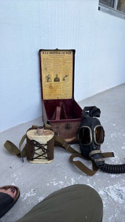 M S A industrial gas mask