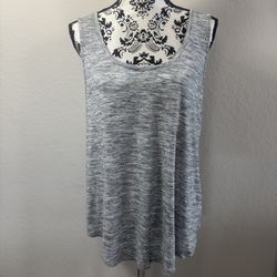 a new day Tunic Tank Top Gray Size XXL Scoop Neck Soft