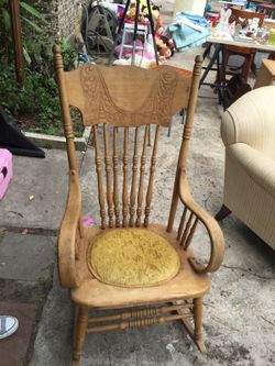 Antique rocking chair