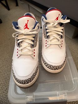 Jordan 3 retro true blue size 12