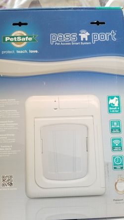 Pass port small animal (1-25lbs) smart pet dog and cat door
