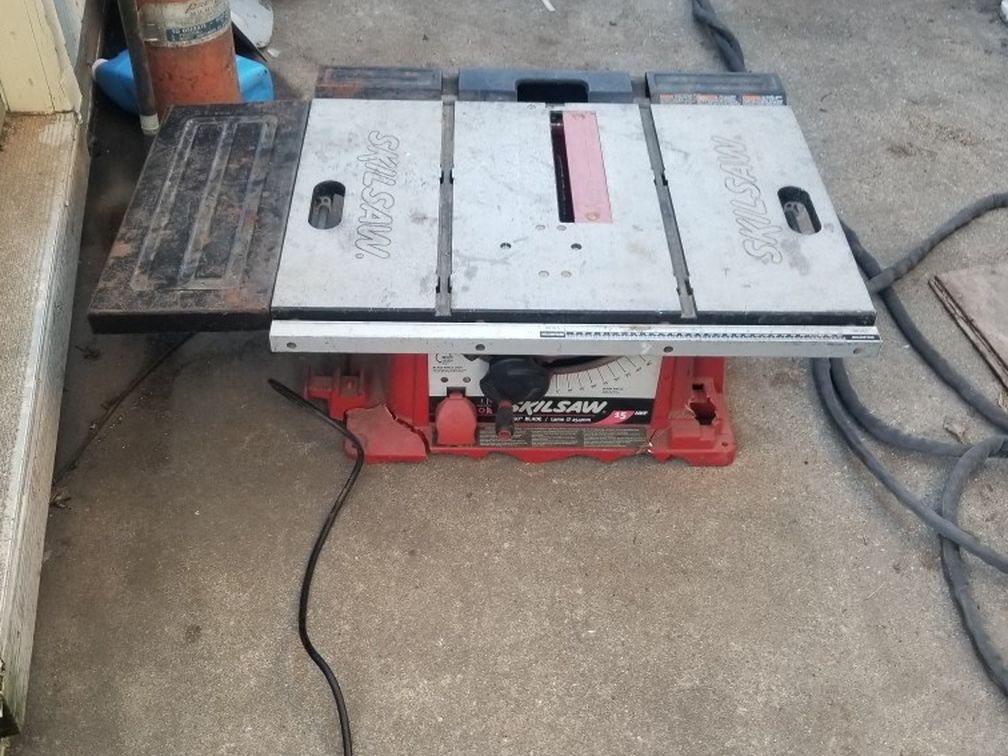 2 Portable Table Saw