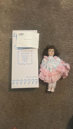 shannon michele porcelain collector doll