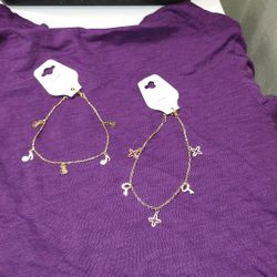 Tobilleras De Stainless Steel $20 Each 