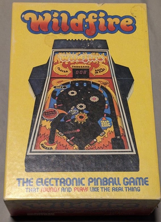 Wildfire Pinball (1979 Parker Brothers)