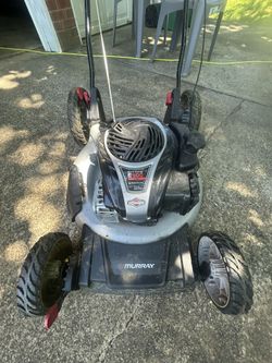 Gas Powered Lawnmower