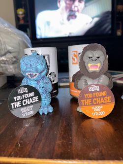 Godzilla and King Kong Chase Funko Soda