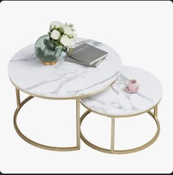 Nesting coffee tables