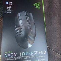 Razer Naga V2 Hyperspeed Gaming  Mouse