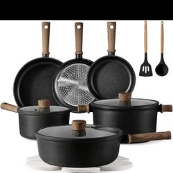 Carote Non-Stick Titanium 16pc Cookware Set