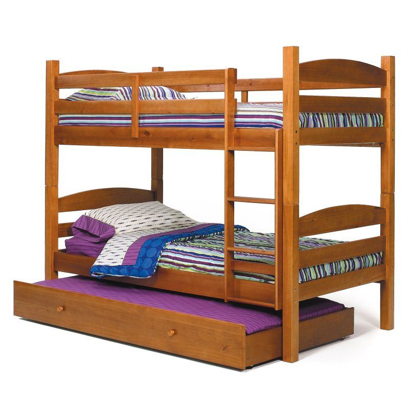 Triplex bunk bed