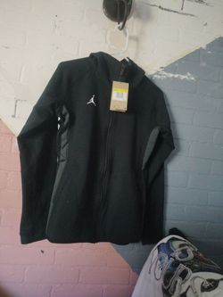 Jordan Full-Zip Hoodie Jacket Black