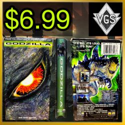 *RETRO* Godzilla VHS Tape (1998)