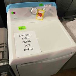 HOTPOINT HTX24EASKWS 6.2 cu. ft. White Electric Vented Dryer