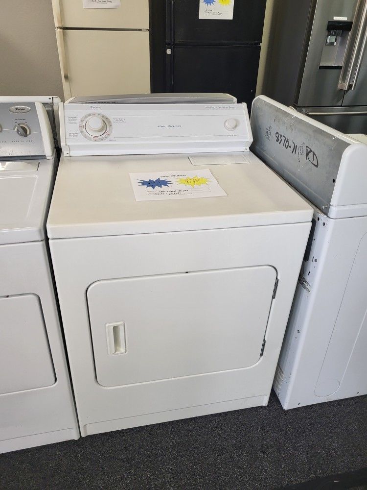 🇺🇸4th Of July Sale! Whirlpool Electric Dryer-Warranty Included
