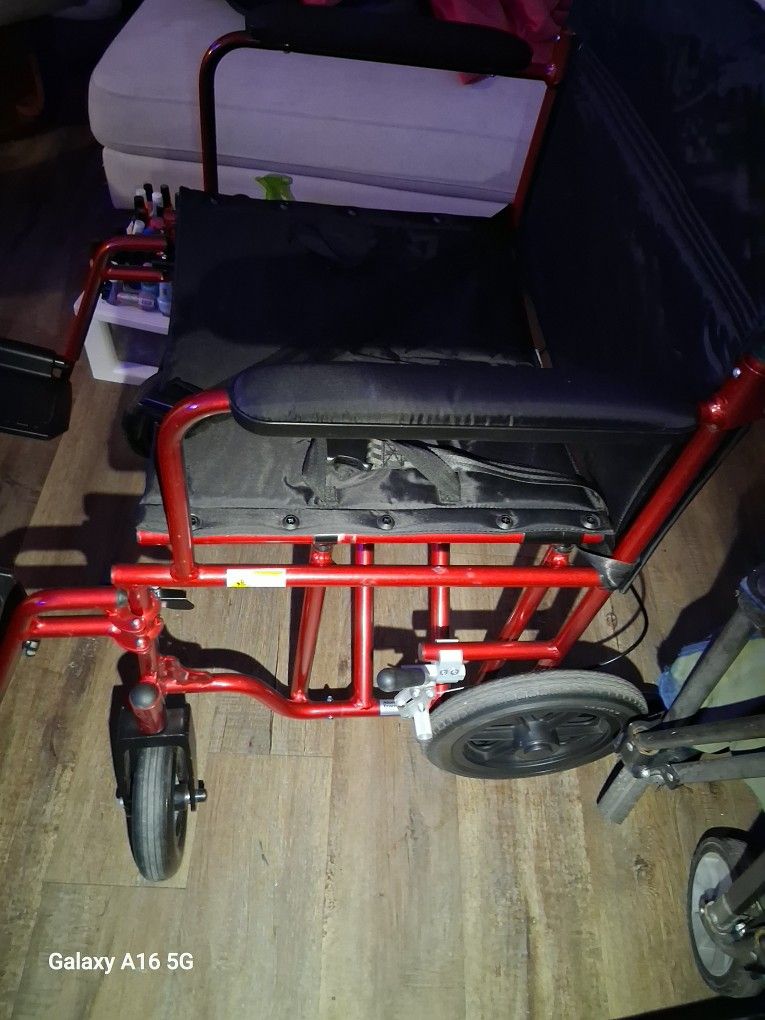Heavy Duty Transport Drive Wheel Chair