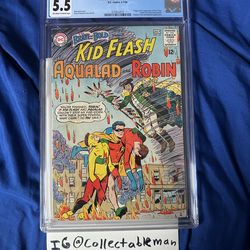 Brave and the Bold 54 Cgc 5.5 First Teen Titans 1964 Robin Kid Flash Aqualad