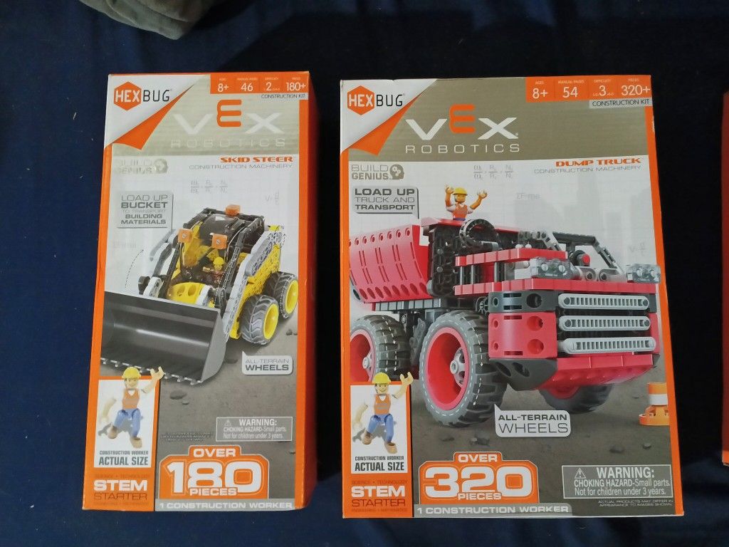 Hex Bug Vex Robotics Set Of 4. All New