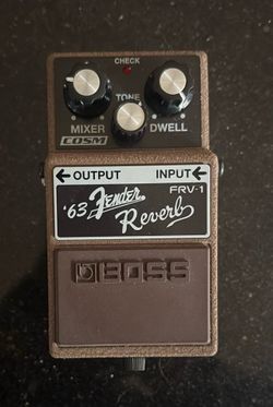 Boss FRV-1 Fender '63 Reverb Pedal