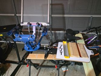 Screen printing equipment