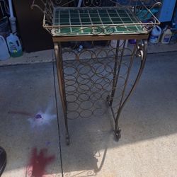 Metal Wine Rack