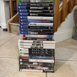 Lot of all kinds of games from different consoles!