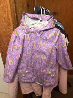 4T rain coat for little girls