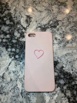 Iphone 5 heart case