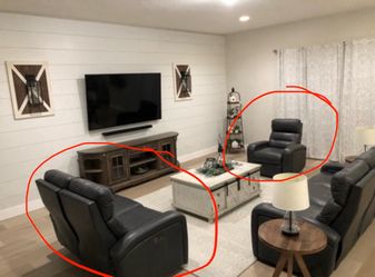 Powered leather recliners for sale