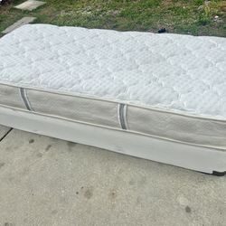 Clean Xl Twin Size Mattress And Box Spring 