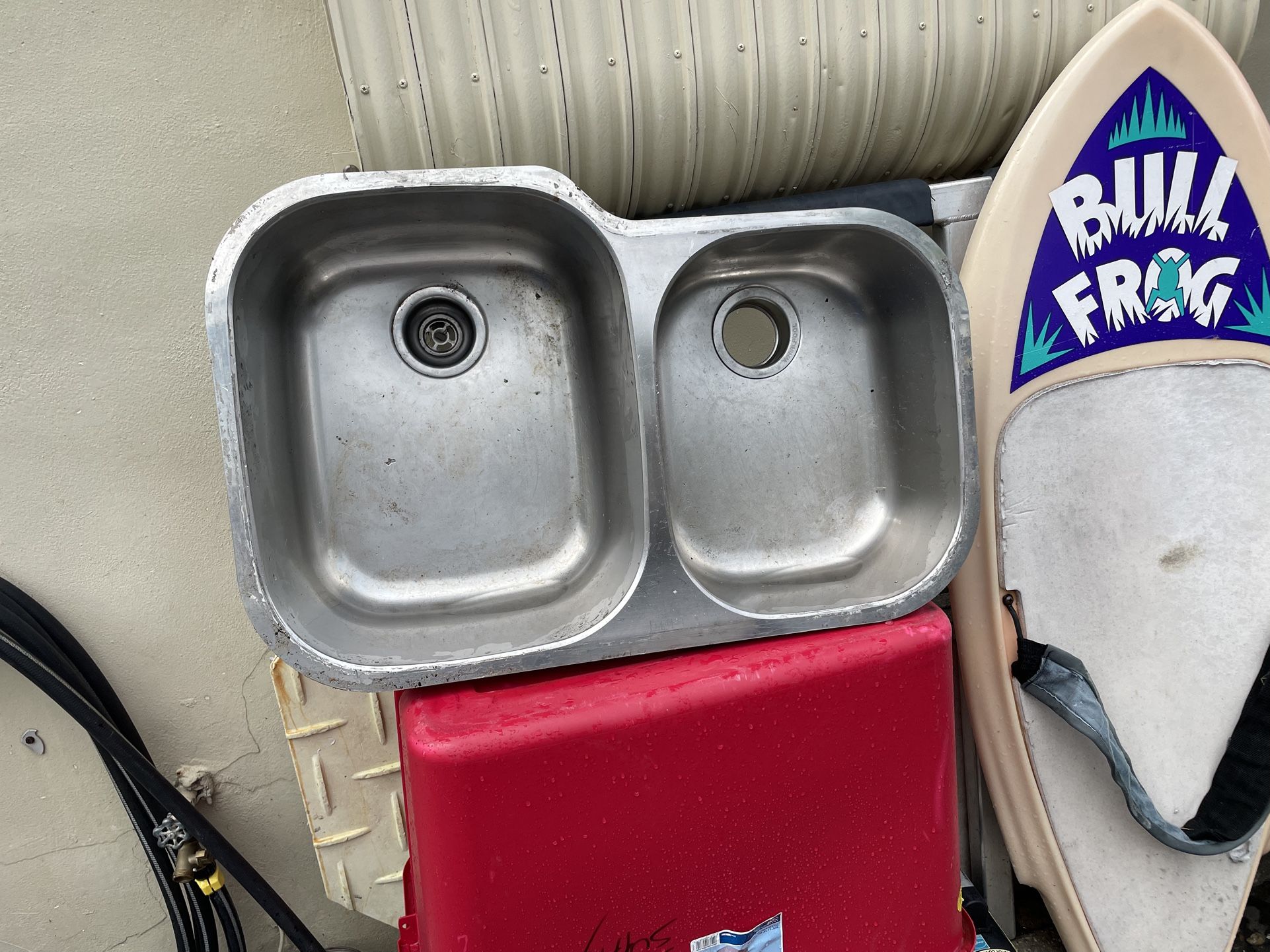 Stainless steel Undermount sink double bowl