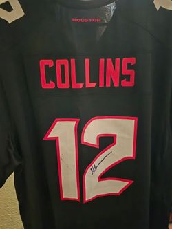 Nico Collins signed jersey