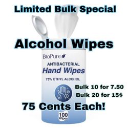 Alcohol Wipes Bulk