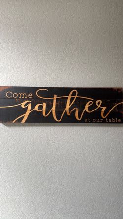 Wood Sign Decor