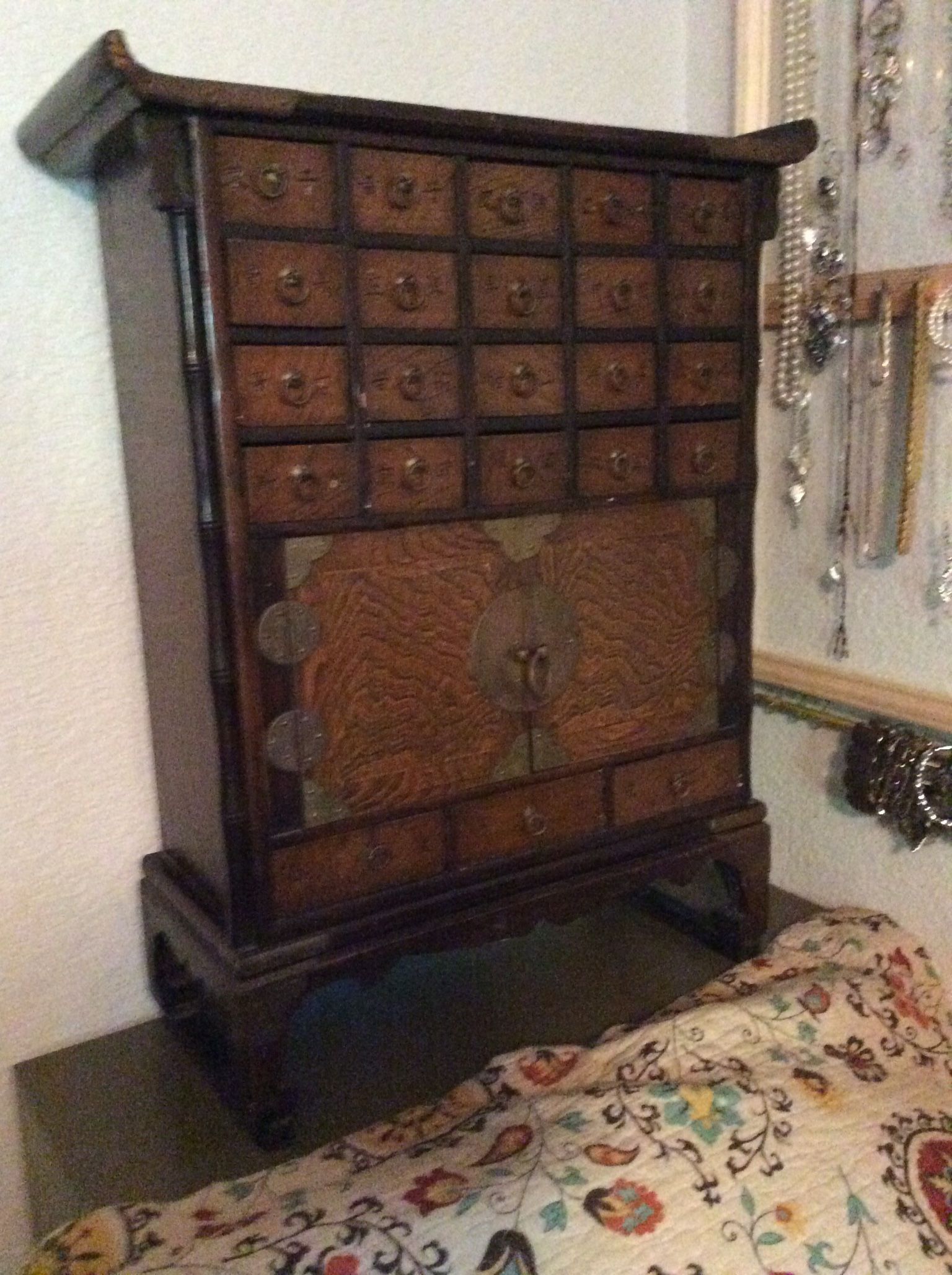 Apothecary - Antique Korean Cabinet