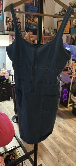 Blue Denim Dress