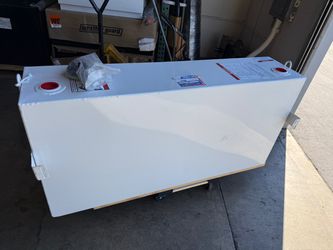 WEATHER GUARD 359-3-02 Steel Diesel Transfer Tank — White 75 Gallons