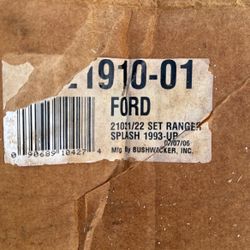 Ford Splash Fender Flash 