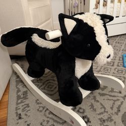 Pottery Barn Rocking Skunk