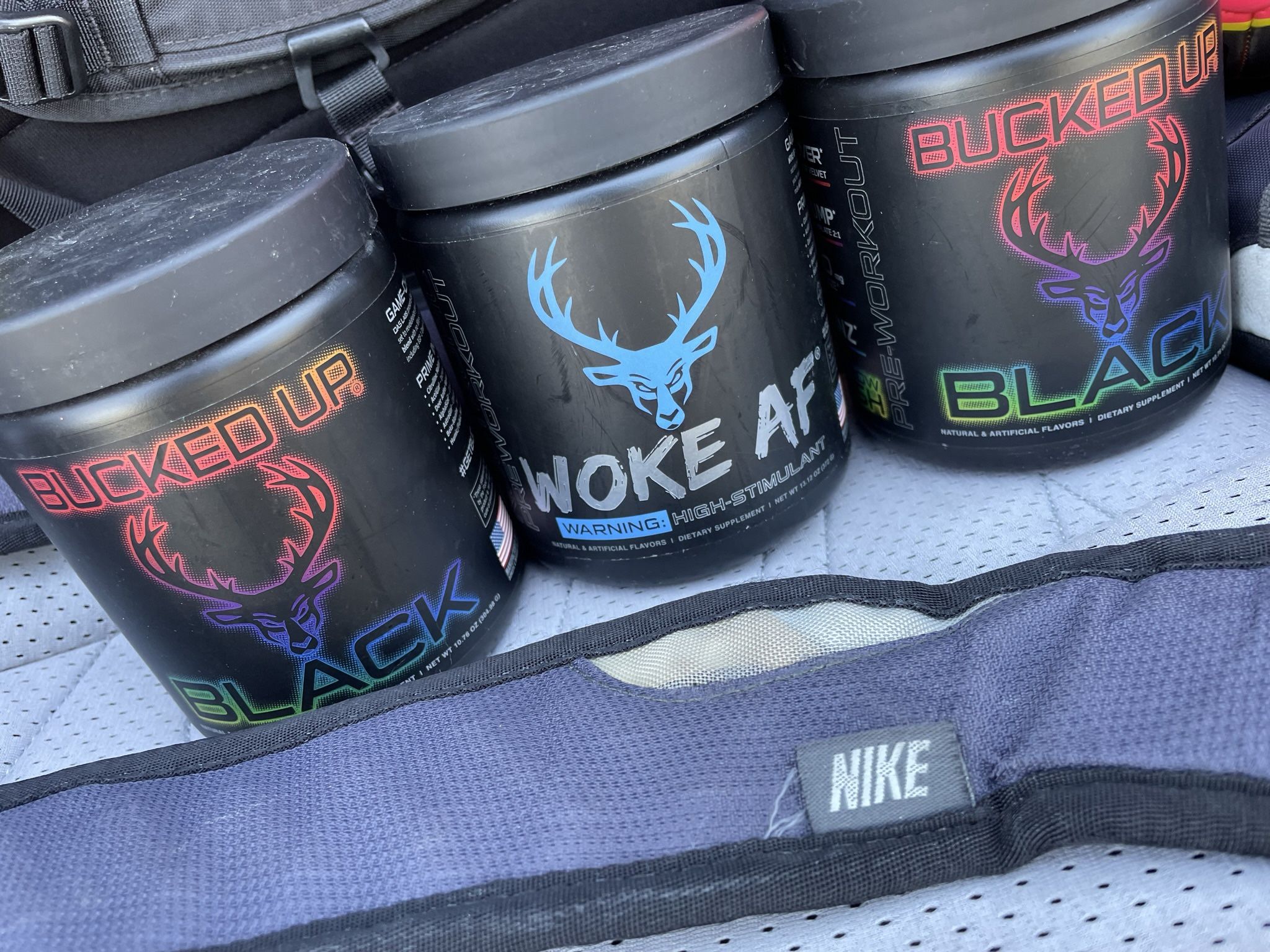 Woke AF, Bucked AF Pre Workout New, Sealed