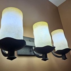 Bathroom Light Fixture Like New