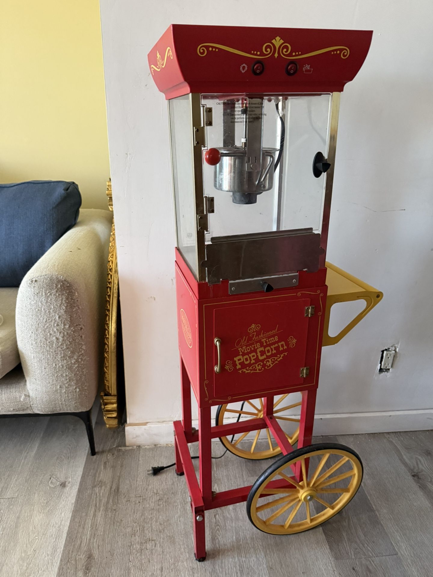 Nostalgia Popcorn Maker 11 Inches Wide X 4 Feet Tall
