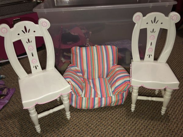 3 Doll Chair Lot For American Girl Dolls 18 Dolls For Sale In Cedar Hill Tx Offerup