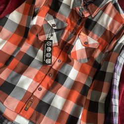 DIXXON FLANNEL SIZE SMALL 