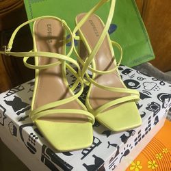 Brand New Express Green heels 